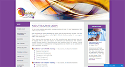 Desktop Screenshot of blazingmoon.co.za